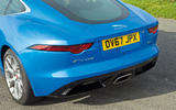 Jaguar F-Type 2.0 rear end