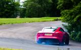 Jaguar F-Type hard rear cornering