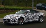 no title Jaguar F-type coupé begins testing