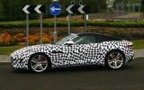 no title Jaguar F-type coupé begins testing