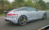 Jaguar F-type coupé spotted testing