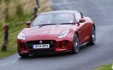 Jaguar F-Type R cornering