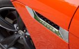 Jaguar F-Type Convertible bonnet vents