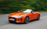 Jaguar F-Type Convertible front quarter