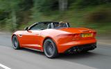 Jaguar F-Type Convertibel rear quarter