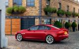 Jaguar XE revealed ahead of 2015 launch Jaguar XE revealed ahead of 2015 launch