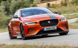 Jaguar XE SV Project 8 2018 road test review cornering