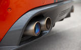 Jaguar XE SV Project 8 2018 road test review exhausts