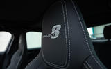 Jaguar XE SV Project 8 2018 road test review seat stitching