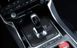 Jaguar XE SV Project 8 2018 road test review gearstick