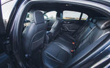 jaguar xe update review 2024 13 back seats