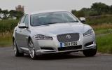 The Jaguar XF is a car that steers faithfully whatever model you choose Jaguar XF cornering