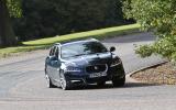 Jaguar XF Sportbrake cornering