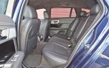 Jaguar XF Sportbrake rear seats