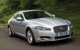 All the XF models have sublime dynamics, with great grip and handling Jaguar XF front quarter