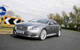 50g/km Jaguar XJ driven 