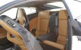 There are two rear seats, but they’re virtually useless Jaguar XK rear seats