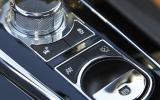 The J-gate gear selector has been replaced by a rotary dial that works well Jaguar XK automatic gearbox