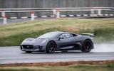 Jaguar C-X75 on track