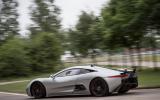 Jaguar C-X75 rear cornering