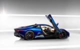 Jaguar C-X75 gullwing door