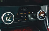 Jaguar XF Sportbrake air conditioning controls Jaguar XF Sportbrake air conditioning controls