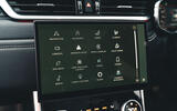 Jaguar XF Sportbrake infotainment display Jaguar XF Sportbrake infotainment display
