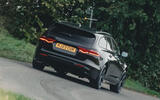 Jaguar XF Sportbrake rear three quarter cornering Jaguar XF Sportbrake rear three quarter cornering