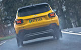 jeep avenger review 2024 03 panning rear jeep avenger review 2024 03 panning rear