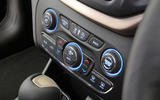 Jeep Cherokee climate controls