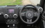 Jeep Wrangler dashboard