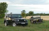 Old and new Jeep Wrangler