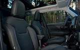 Jeep Renegade full interior looking up