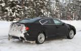 New Kia flagship spied