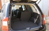Kia Carens boot space