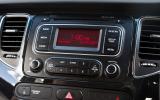 Kia Carens audio system