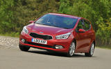 Kia Cee'd cornering