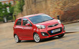 Kia Picanto cornering