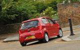 Kia Picanto rear cornering
