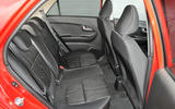 Kia Picanto rear seats