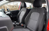Kia Picanto review 2024 19 front seats