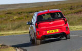Kia Picanto review 2024 26 rear cornering