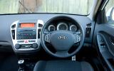 Dash is almost identical to that of the five-door Kia Procee'd dashboard