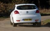 Grip levels are fine, they’re not quite as strong as you’d expect Kia Procee'd rear cornering