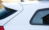 The shape of the rear window and C-pillar are reminiscent of the Audi A3 Kia Procee'd roof spoiler