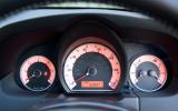 The dials are easy to read but the orange lighting is a bit brash Kia Procee'd instrument cluster