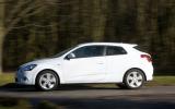 The Procee’d stops respectably, with good pedal progression and weight Kia Procee'd side profile
