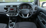 Kia Rio dashboard