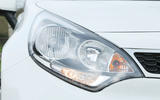 Kia Rio headlights