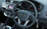 Kia Rio steering wheel